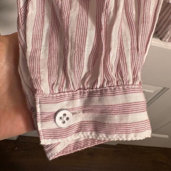 NWT Anthropologie Pilcro Tavi Ruffled Button-down Blouse - Picture 5 of 6